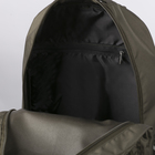 Рюкзак туристический, 28 л, 2 отдела на молниях, 2 наружных кармана, 2 боковых сетки, цвет оливковый - Фото 4