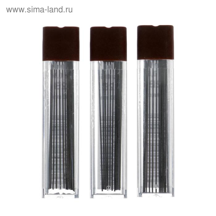 Набор грифелей для механических карандашей 3 футляра 0.5 мм Koh-I-Noor 4152 2B, 12 штук в футляре (786602) - Фото 1