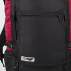Рюкзак туристический, 100 л, отдел на шнурке, наружный карман, 2 боковые сетки, цвет чёрный - Фото 5