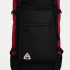 Рюкзак туристический, 100 л, отдел на шнурке, наружный карман, 2 боковые сетки, цвет чёрный - Фото 8