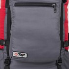 Рюкзак туристический, Taif, 120 л, отдел на шнурке, наружный карман, 2 боковых кармана, цвет серый - Фото 3