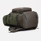 Рюкзак туристический, 90 л, отдел на шнурке, наружный карман, 2 боковых кармана, цвет зелёный - фото 8663731