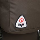 Рюкзак туристический, 90 л, отдел на шнурке, наружный карман, 2 боковых кармана, цвет зелёный - фото 8663734