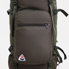 Рюкзак туристический, 90 л, отдел на шнурке, наружный карман, 2 боковых кармана, цвет зелёный - фото 8663735