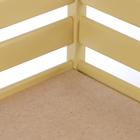 Кровать Сева, спальное место 1600х800, Бежево-зелёный/Массив Берёзы - Фото 3