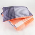 Комплект Экономь и Я: одеяло 1.5 сп, синтепон 100 г/м² + подушка 50×70 см, МИКС, 100% полиэстер - Фото 6