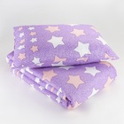 Комплект спальный «Экономь и Я»: одеяло 1.5-спальное, синтепон 100 г/м² + подушка 50×70 см, МИКС - Фото 6