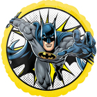Шар фольгированный 18" круг «Бэтмен в полете» - фото 9008368