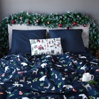 Постельное бельё евро «Этель» Winter animals, бязь - Фото 8