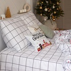 Постельное бельё евро «Этель» Xmas cat, бязь 4935601