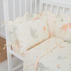 Бортики в кроватку Крошка Я «Сафари» (60х42см-2шт, 30х42см-8шт), 100% хлопок - Фото 2