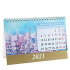 Календарь домик "Цветочная фантазия" 2021год, 20х14 см - Фото 2