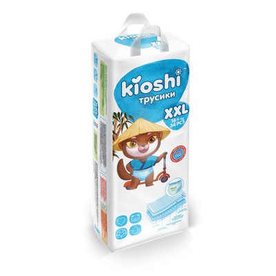 Подгузники-трусики KIOSHI XXL 16+ кг, 34 шт