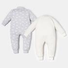 Набор комбинезонов Крошка Я "Облака" 2шт., рост 62-68 см - фото 24577707