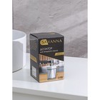 Дозатор для мыла SAVANNA «Геометрика», 250 мл, на подставке, белый - Фото 5