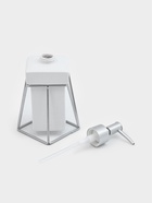 Дозатор для мыла SAVANNA «Геометрика», 250 мл, на подставке, белый 4785324