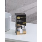 Дозатор для жидкого мыла на подставке SAVANNA «Геометрика», 250 мл, 16×7,8 см, цвет чёрно-белый - фото 4308732