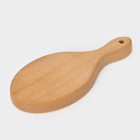 Доска для подачи и сервировки Доляна «БУковский», 15×7×1.6 см, дерево бук - Фото 3