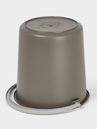 Ведро хозяйственное, 7 л, пластик, серое - Фото 5