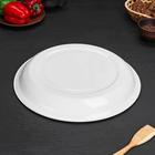 Блюдо эмалированное «Вишневый сад», 4.5 л, d=40 см, белое - Фото 3