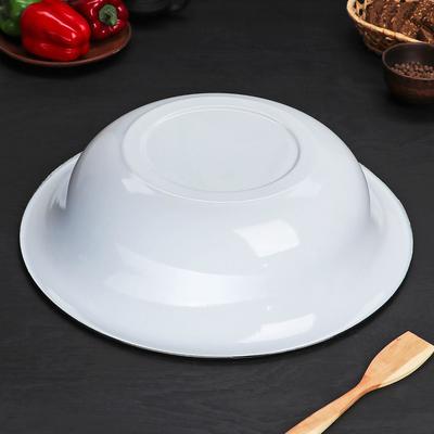 Таз для бани эмалированный, 10 л, цвет голубой