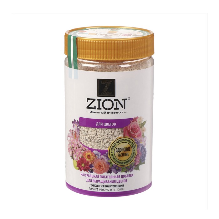 Субстрат ZION ионитный, для выращивания цветов, питательная добавка для растений, 700 гр - Фото 1