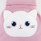 Штанишки Крошка Я "Котик", розовый, рост 86-92 см - фото 24573298