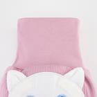 Штанишки Крошка Я "Котик", розовый, рост 86-92 см - фото 24573299