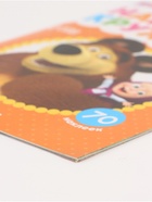 Наклейки-кружочки «Счёт», 16 стр., А5, Маша и Медведь - Фото 7