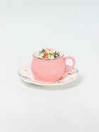 УЦЕНКА Сервиз кофейный «Сирена», 12 предметов: 6 чашек 100 мл, 6 блюдец d=12 см, розовая - Фото 6