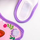 Нагрудник для кормления «Олененок» непромокаемый на липучке, с карманом - Фото 4