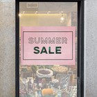 Наклейки для витрин Summer sale, 52.5 х 74 см - Фото 2