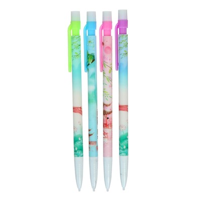 Карандаш механический 0.7 мм с рисунком, МИКС, (штрихкод на штуке)