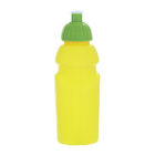 Бутылка для воды велосипедная, 400 мл, с соской, 18 х 6.2 х 6.2 см, жёлтый - Фото 2