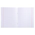 Тетрадь 96 листов в клетку Girl's collection, обложка мелованный картон, блок офсет, МИКС - Фото 2
