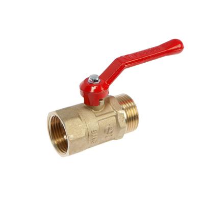 Кран шаровой «ГАЛЛОП» ПРАКТИК DN-25 121, внутренняя/наружная резьба 1", ручка