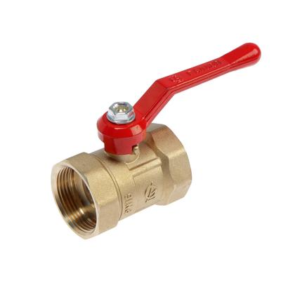 Кран шаровой «ГАЛЛОП» ПРАКТИК DN-32 120, внутренняя/внутренняя резьба 1 1/4", ручка