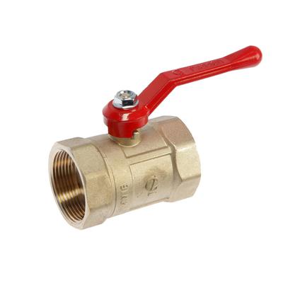 Кран шаровой «ГАЛЛОП» ПРАКТИК DN-40 120, внутренняя/внутренняя резьба 1 1/2", ручка