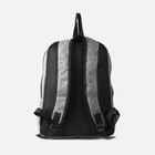 Рюкзак школьный, отдел на молнии, наружный карман, цвет серый - Фото 2