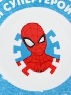 Набор посуды керамической детской, 3 предмета: кружка 200 мл, тарелка 19 см, салатник 250 мл, «Ты - супергерой», Человек-паук - Фото 4