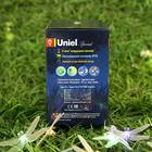 Гирлянда Uniel «Нить» 4 м с насадками «Стрекозы», IP44, тёмная нить, 20 LED, 2 режима, солнечная батарея - Фото 8