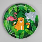 Тарелка одноразовая бумажная "Джунгли", 18 см (комплект 10 шт) - фото 24362519 Тарелка одноразовая бумажная "Джунгли", 18 см (комплект 10 шт) - фото 24362519