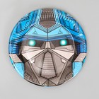 Тарелка одноразовая бумажная "Робот", 18 см 5012815