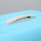 Переноска для животных пластиковая, 47.5×33×31 см, голубая - Фото 4