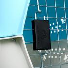 Переноска для животных пластиковая, 47.5×33×31 см, голубая - Фото 5