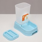 Автокормушка 1.5 л, 23.5×16×24 см, голубая - Фото 5