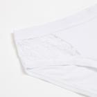 Трусы женские слипы, цвет белый, размер 50 (XL) - Фото 2