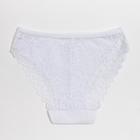 Трусы женские бразилиано, цвет белый, размер 44 (S) - Фото 3