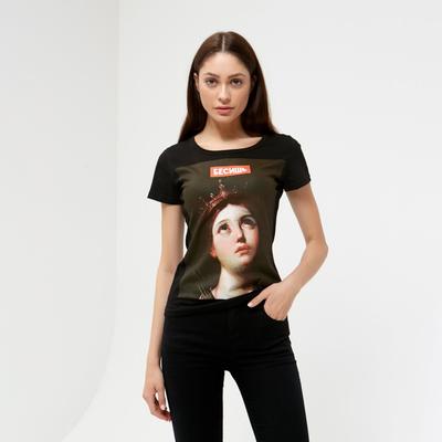 Футболка женская MIST «Бесишь», размер 40-42