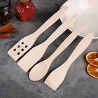 Набор кухонных принадлежностей «Кулинар», 4 предмета, дерево - Фото 12